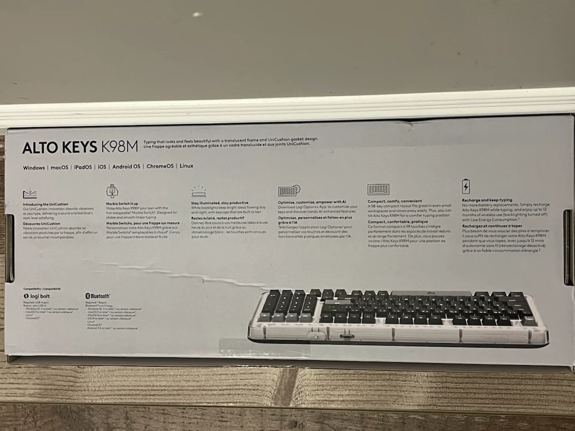 Logitech ALTO KEYS K98M Mechanical Keyboard - photo 3