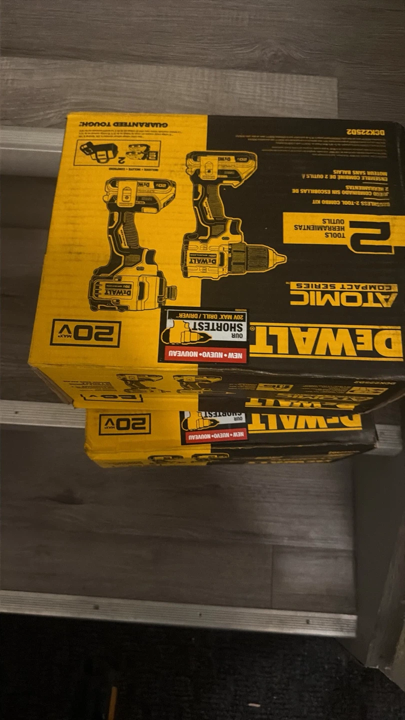 DeWalt Atomic 20V MAX Brushless 2-Tool Combo Kit