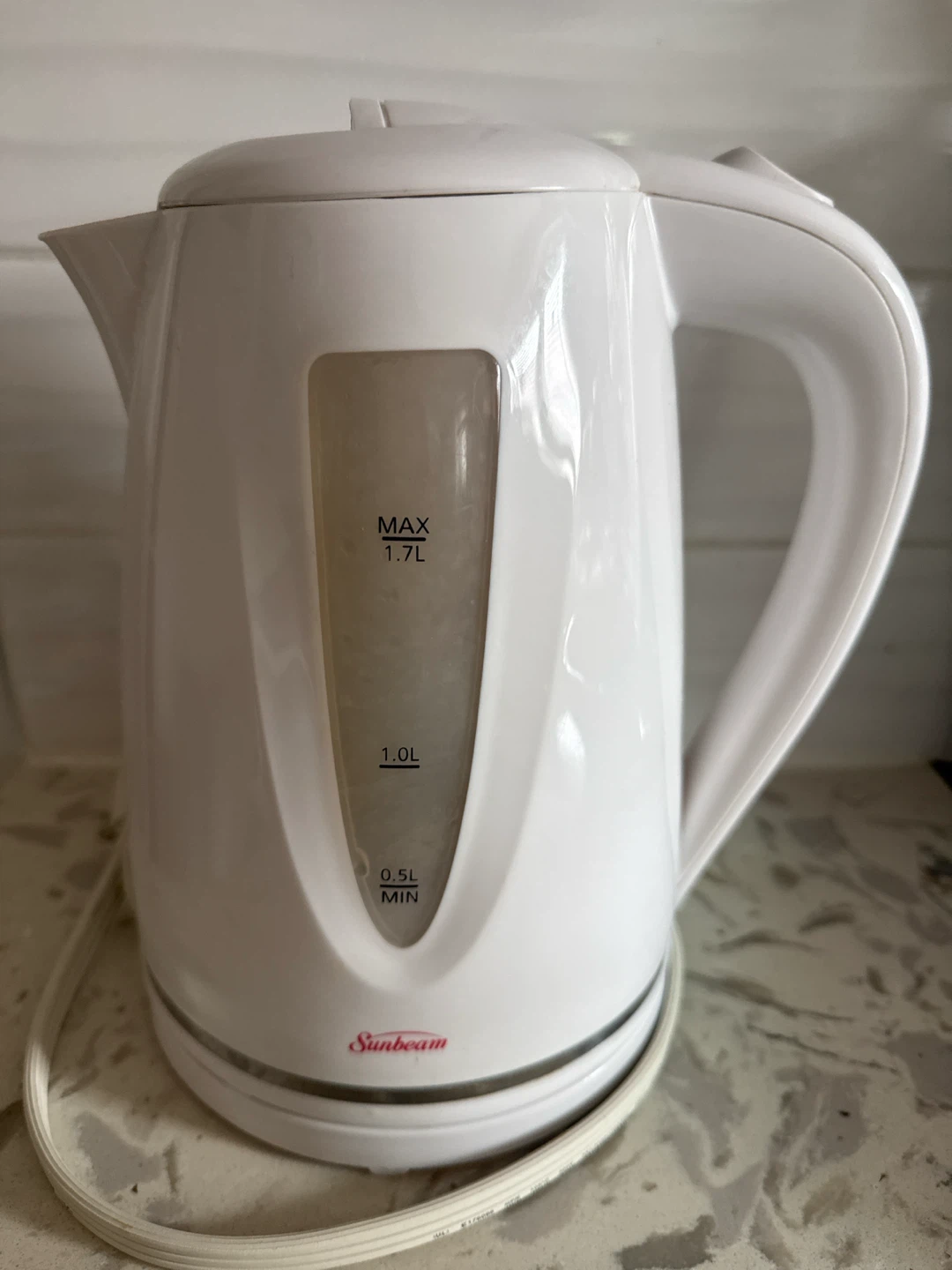 Sunbeam White Electric Kettle 1.7L