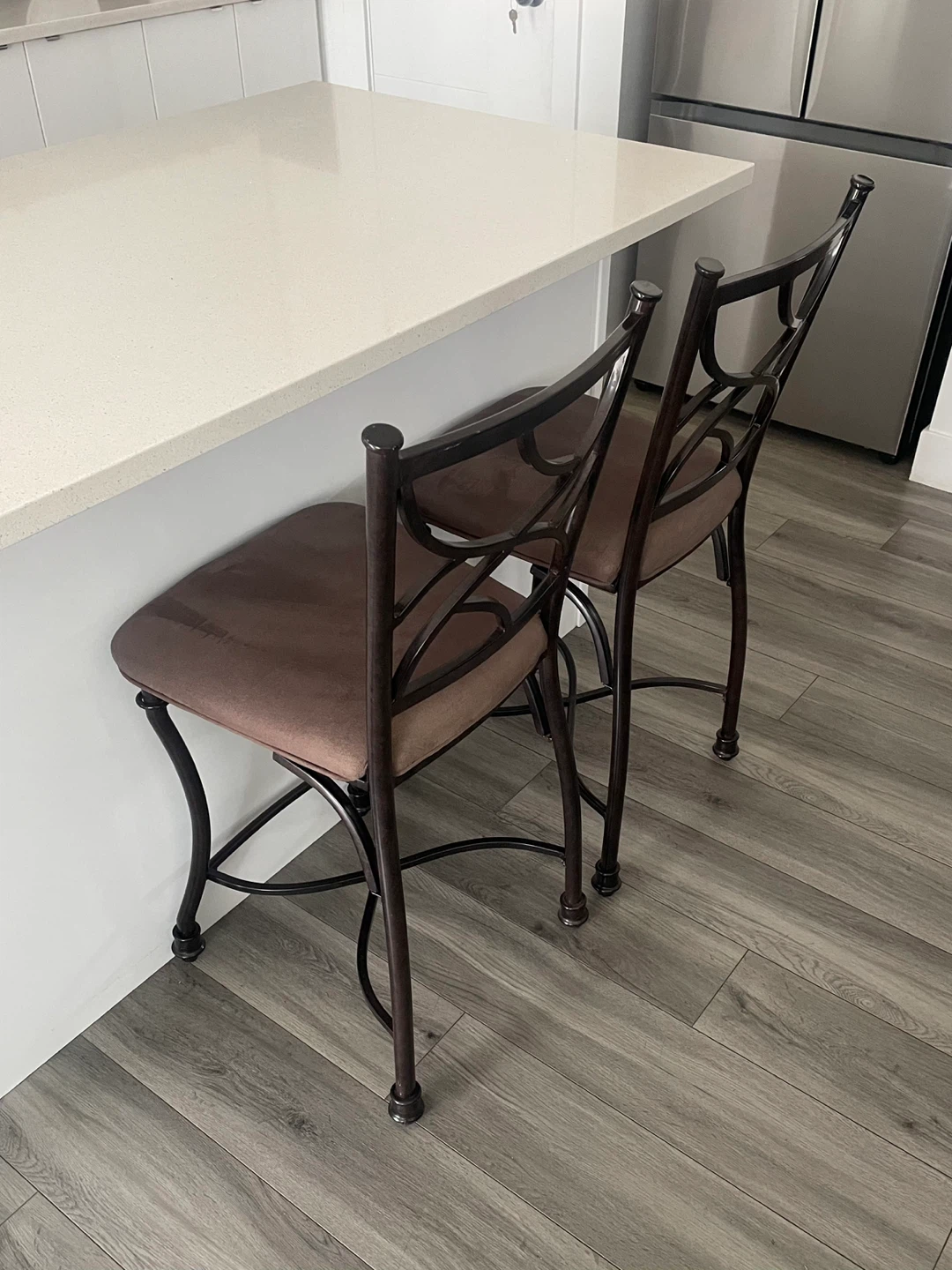 4 Metal Bar Stools - photo 2