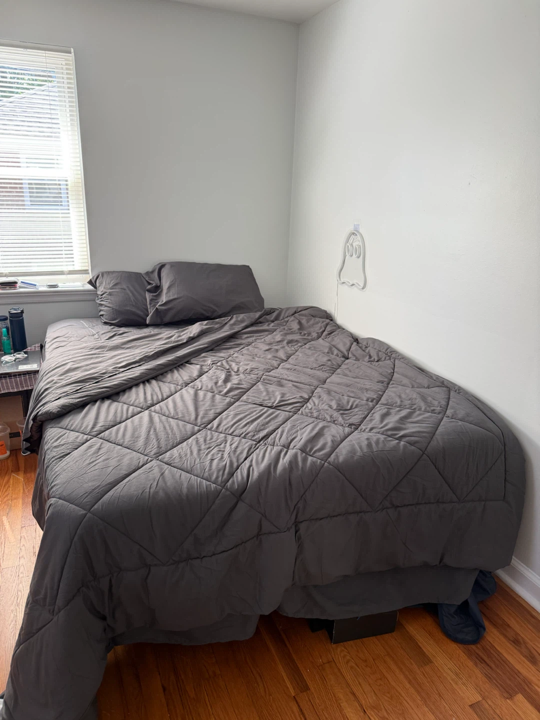 Queen Bed Frame + Queen Mattress Set