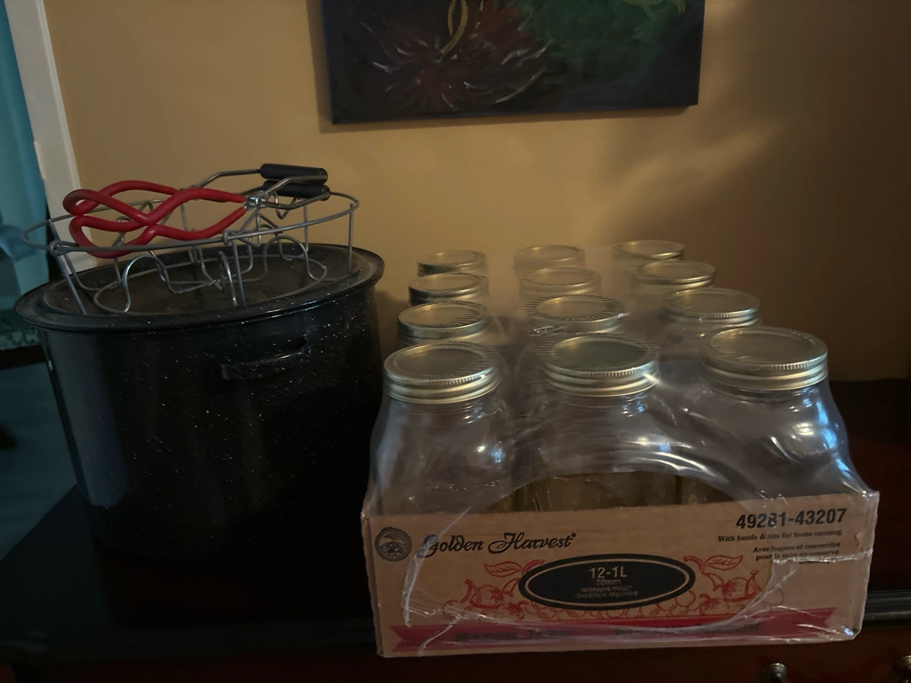 Golden Harvest Canning Jars with Water Bath Canner - photo 2