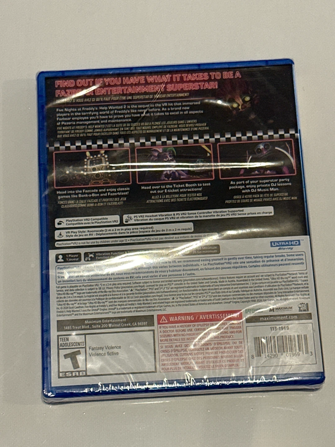 Five Nights at Freddy's Help Wanted 2 PS5 Game - photo 2