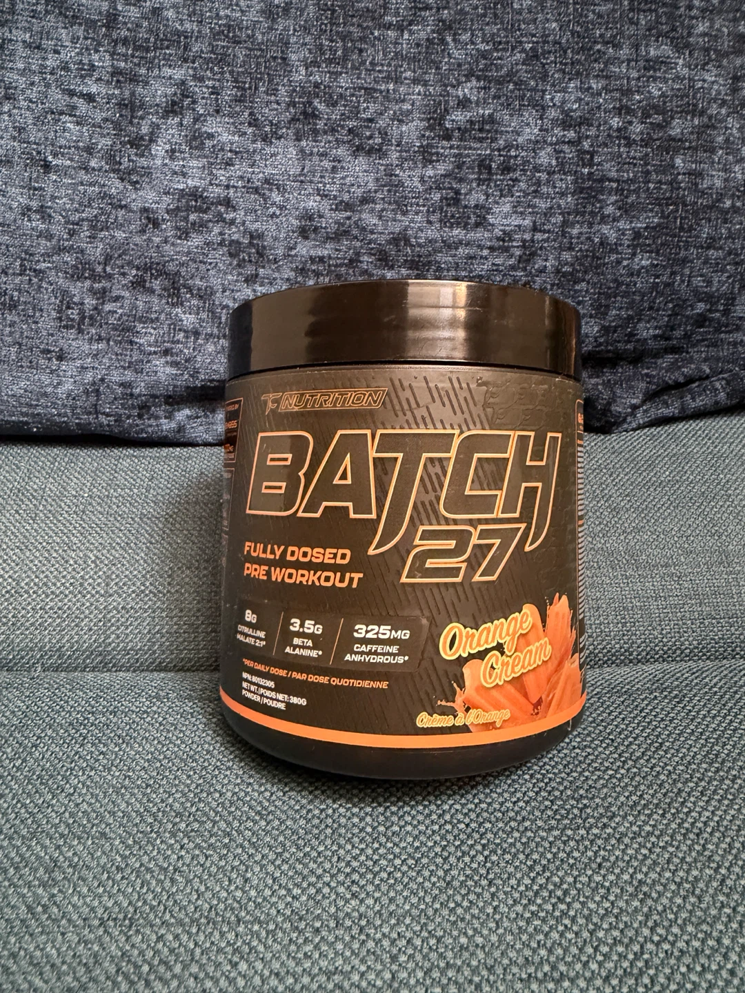 Batch 27 Pre Workout Orange Cream