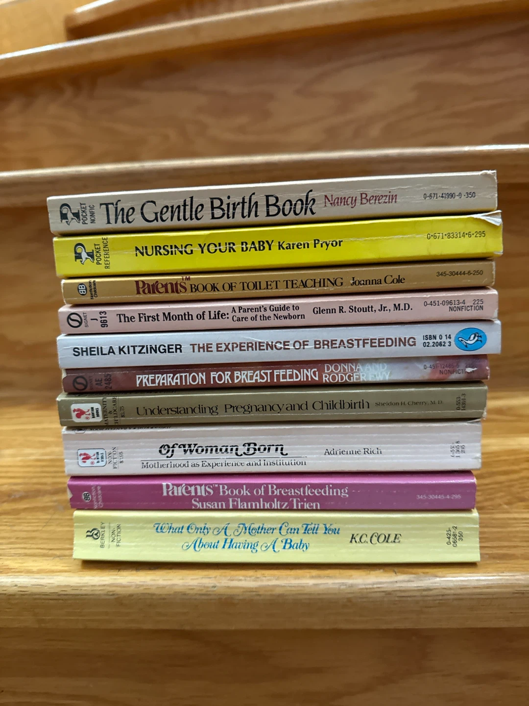 Lot of 10 Parenting & Pregnancy Books