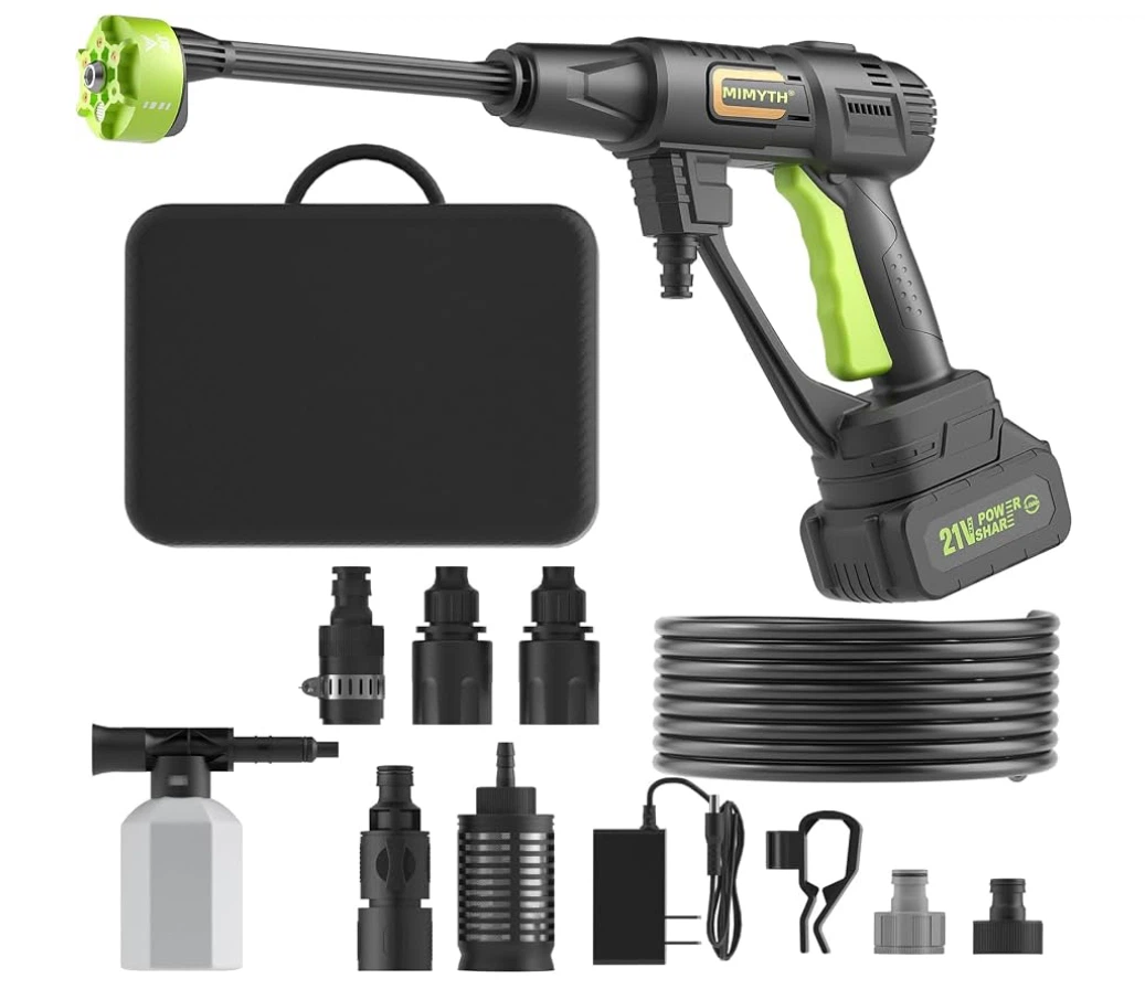 Cordless Portable Pressure Washer 21V 990 PSI