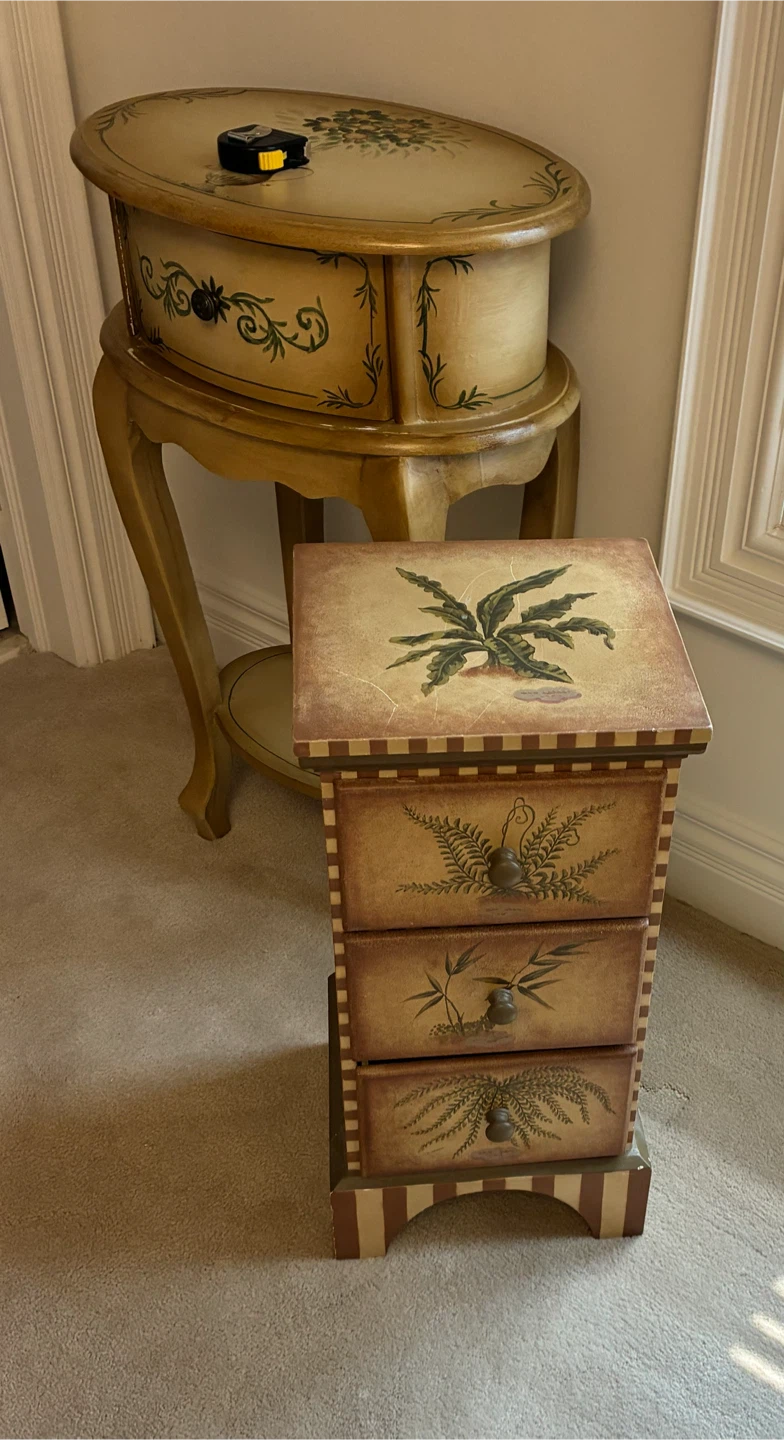 Set of Two Decorative Accent Tables - photo 3