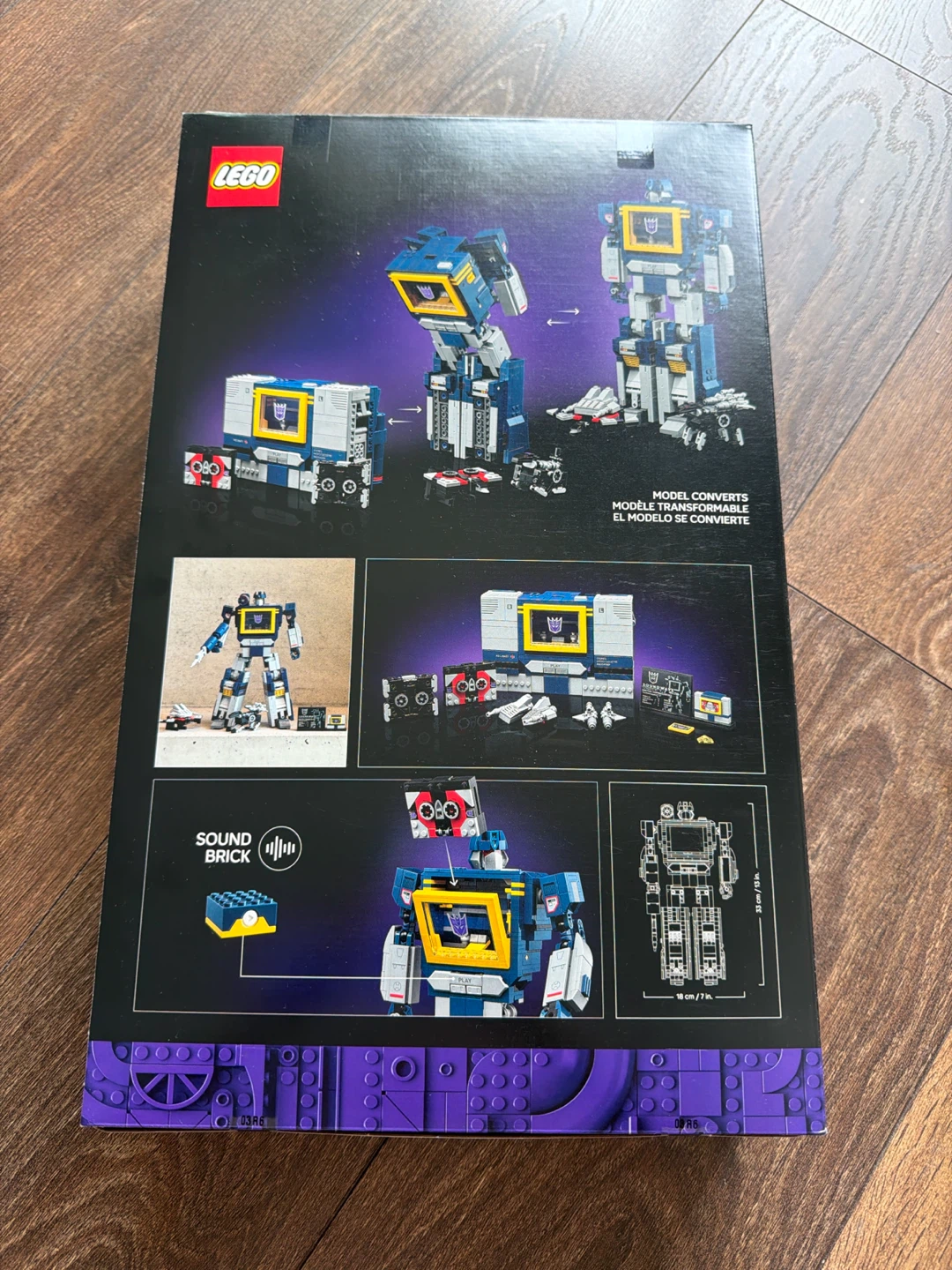 LEGO Icons Transformers Soundwave Set - photo 2