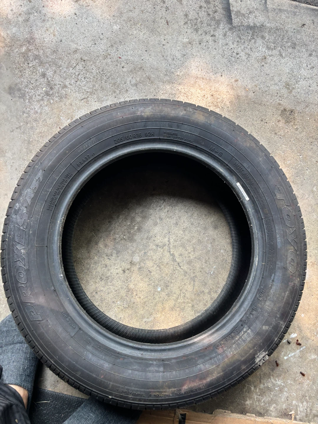 Toyo Proxes A37 205/60R16 92H Tire – Single Tire - photo 4
