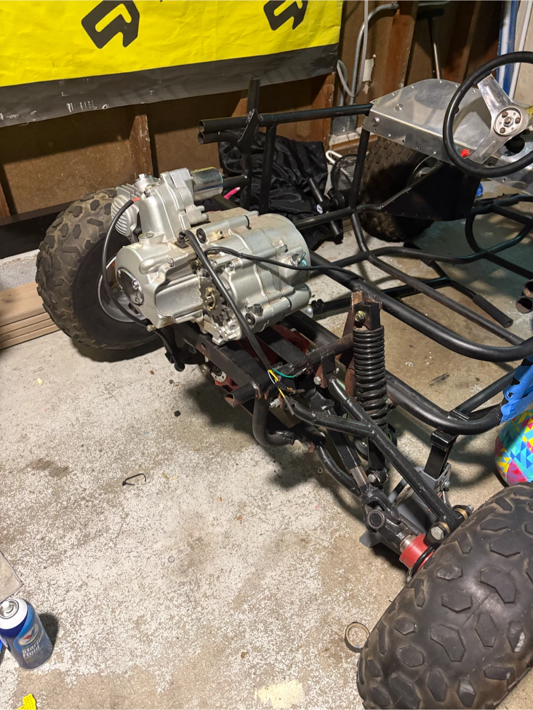 Go-Kart Frame with Engine - photo 3