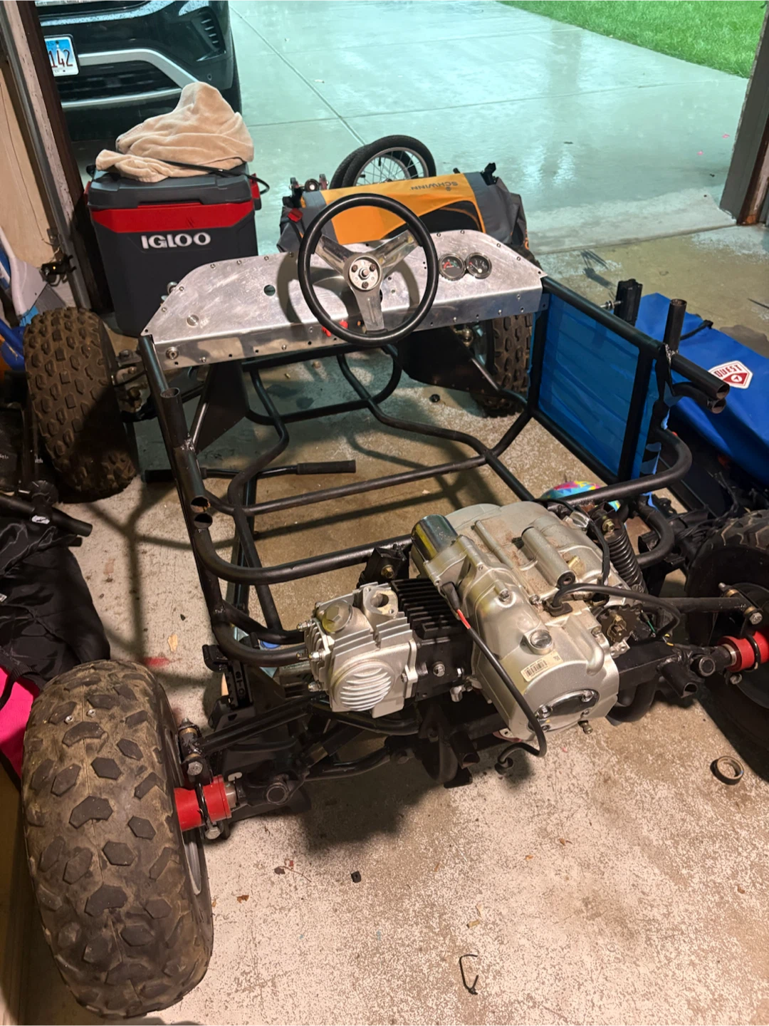 Go-Kart Frame with Engine - photo 4