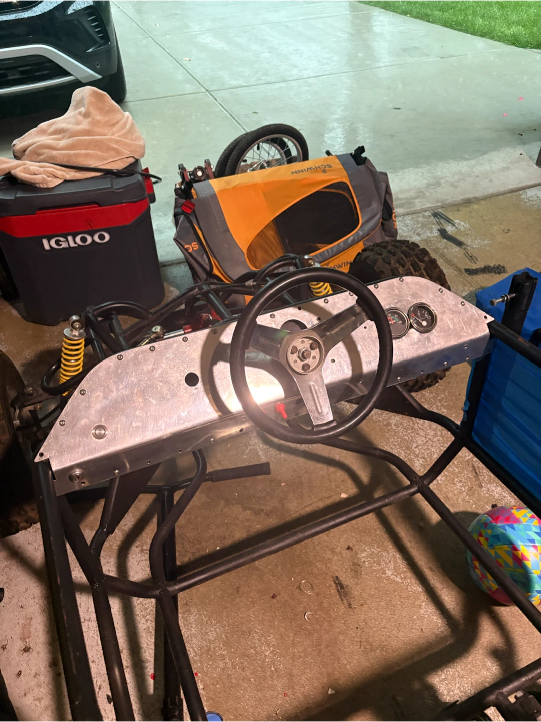 Go-Kart Frame with Engine - photo 5