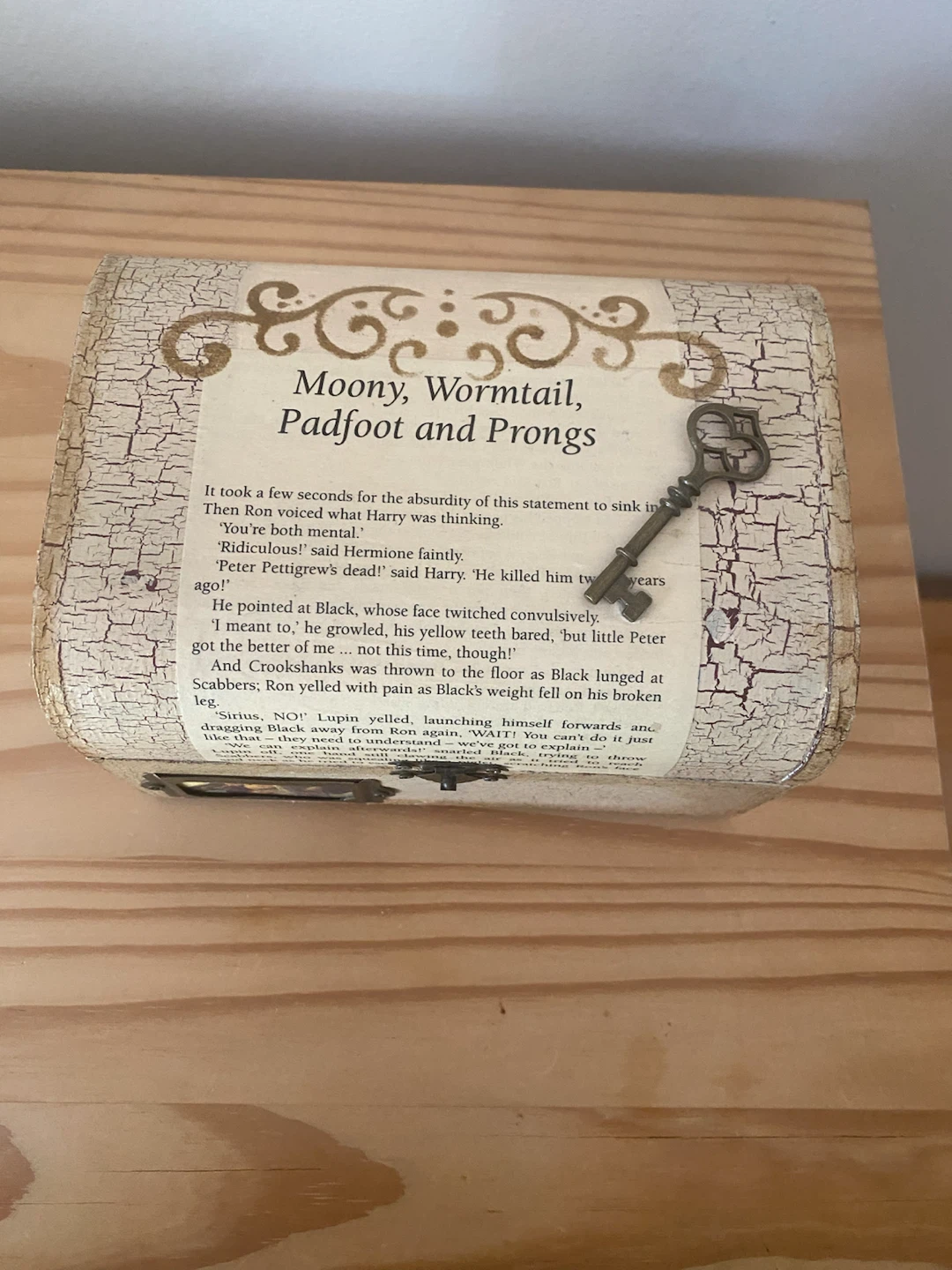 Harry Potter Wooden Keepsake Box
