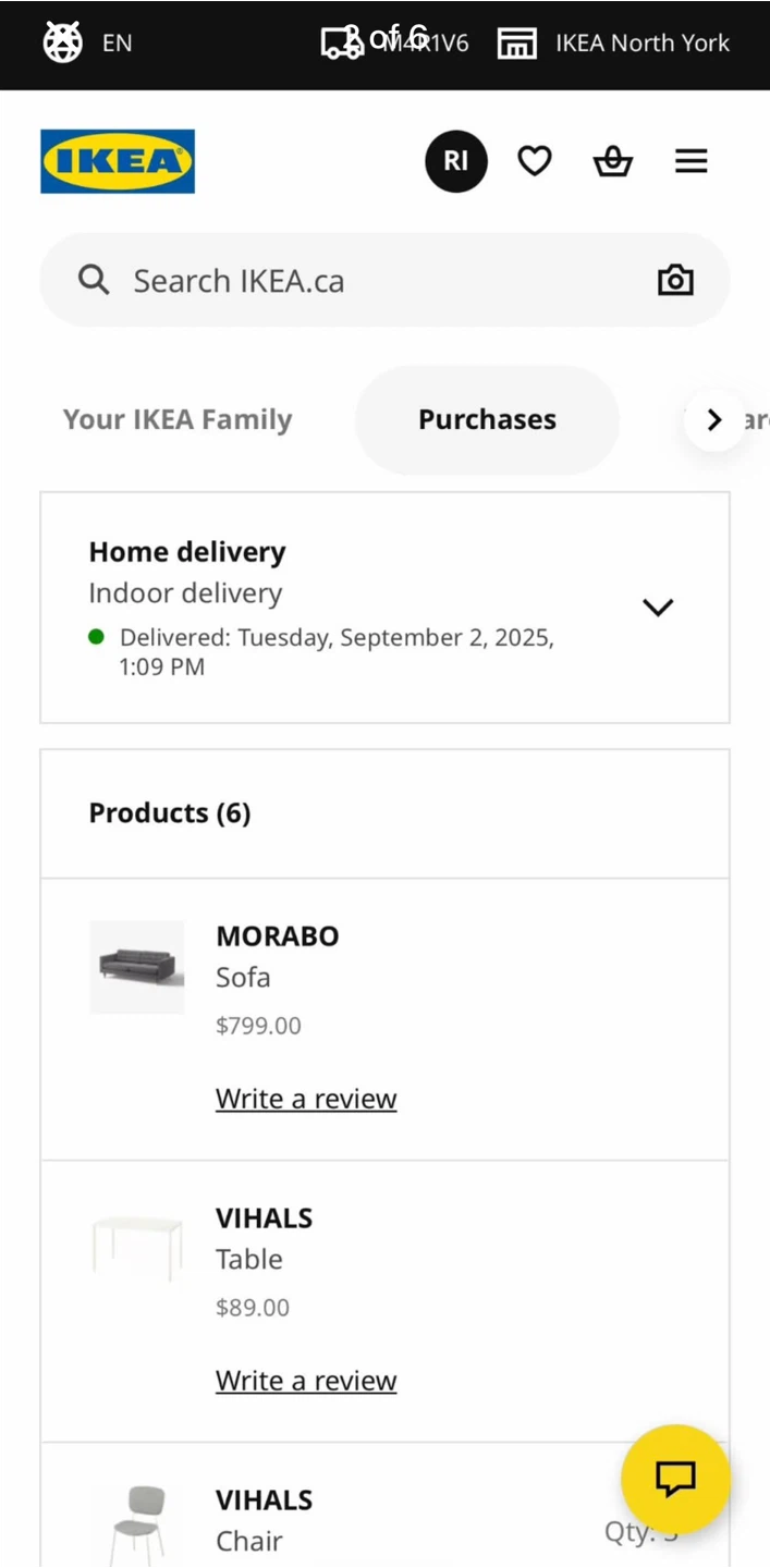 IKEA MORABO Sofa Like New - photo 2