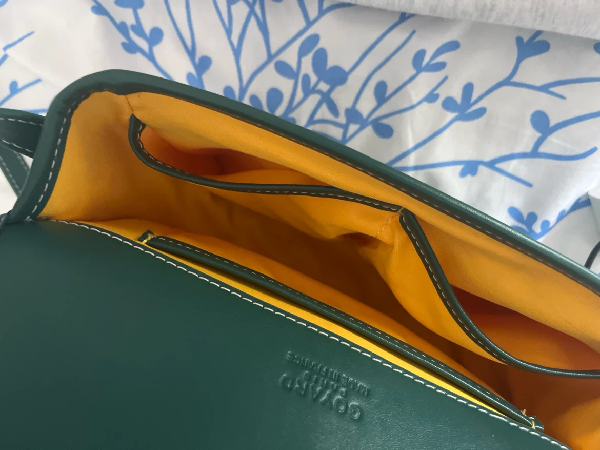 Goyard Green Canvas Shoulder Bag - photo 3