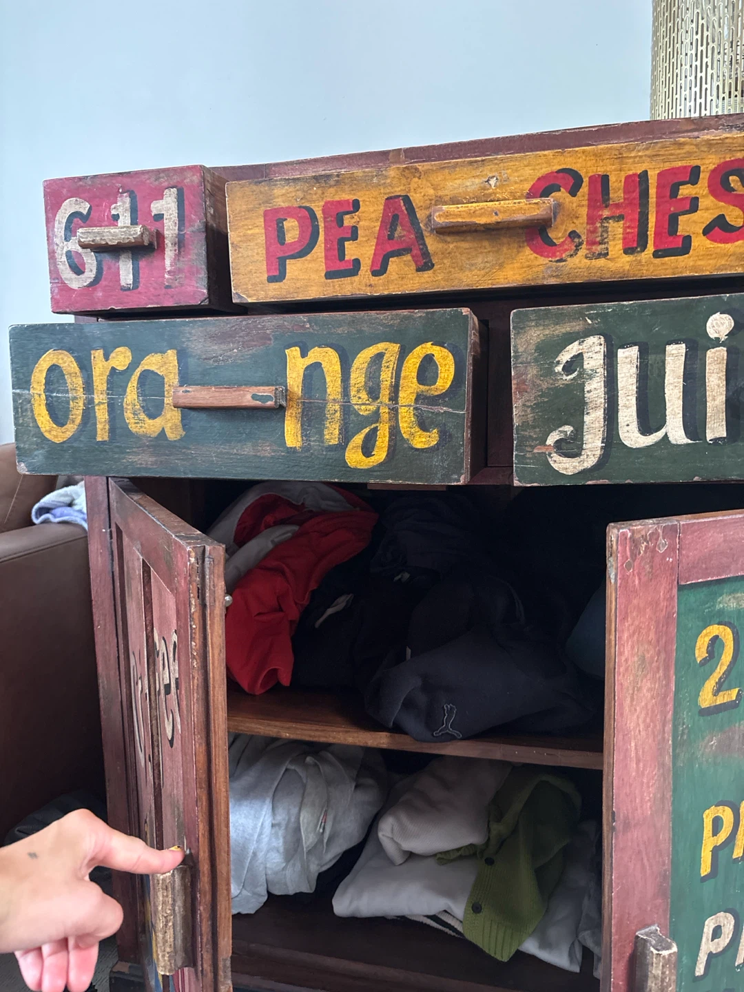 Vintage Wood Cabinet - photo 2