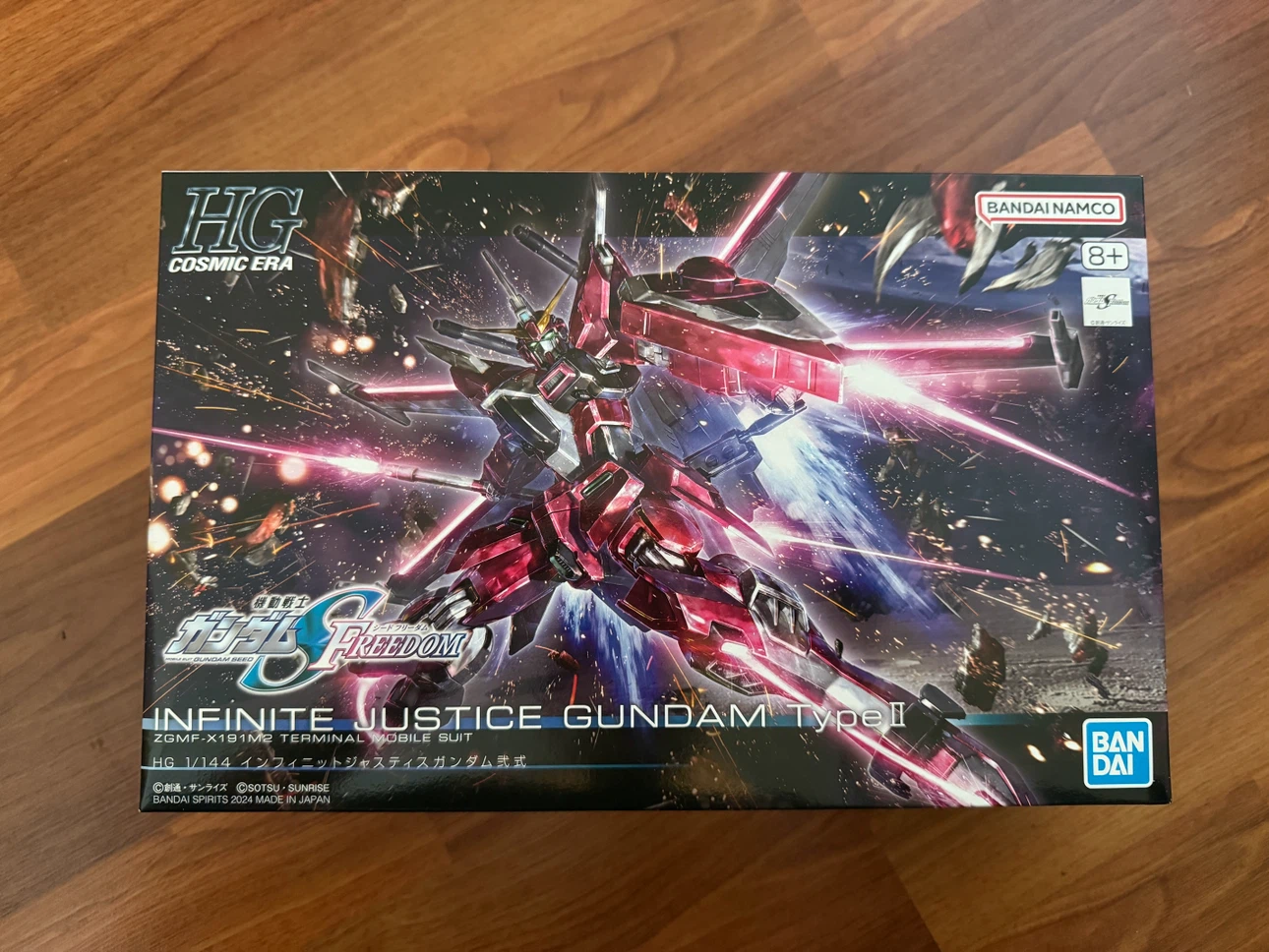 Bandai HG Infinite Justice Gundam Type II Model Kit
