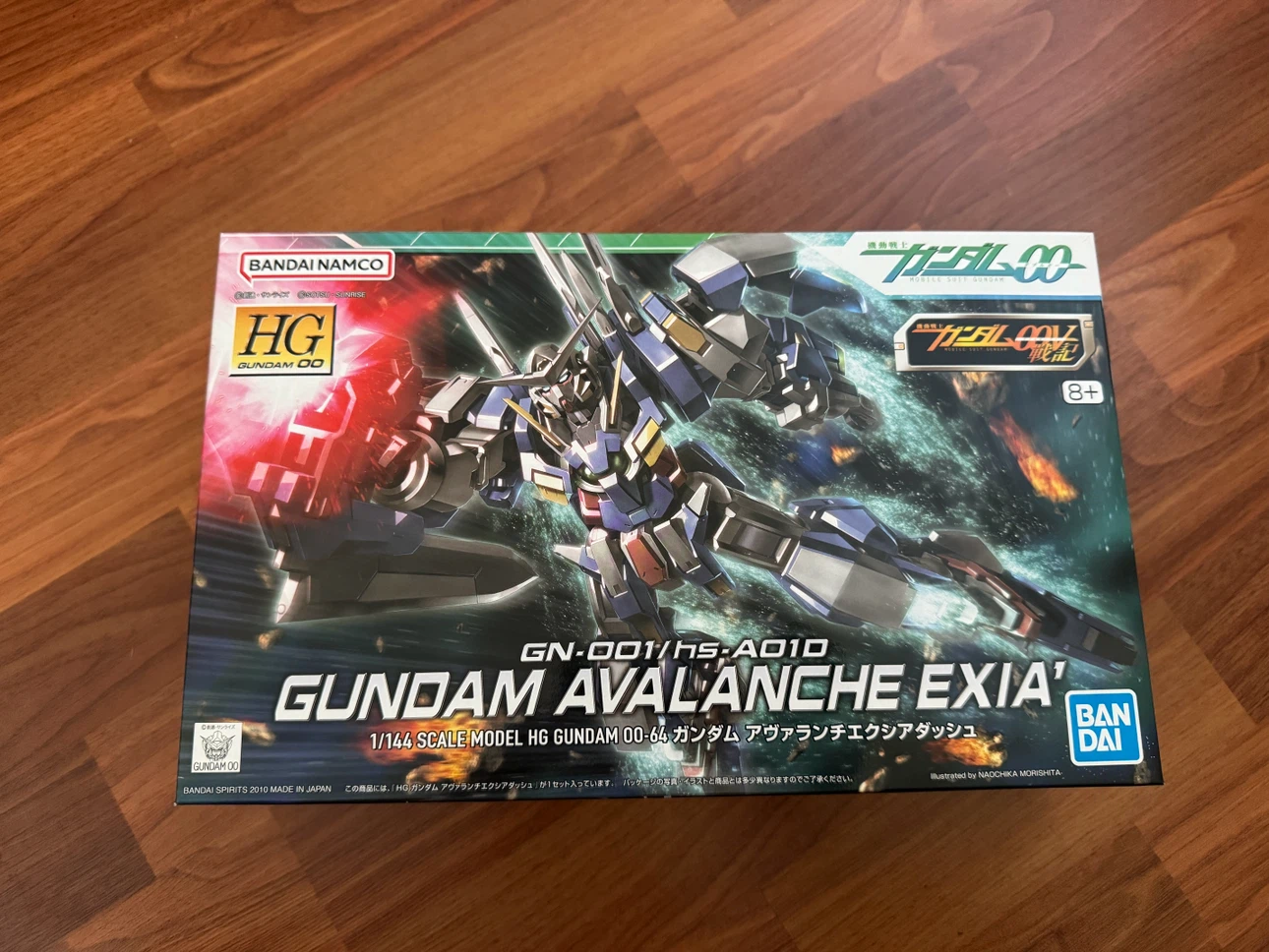 HG Gundam 00 Avalanche Exia Dash 1/144 Scale Model Kit