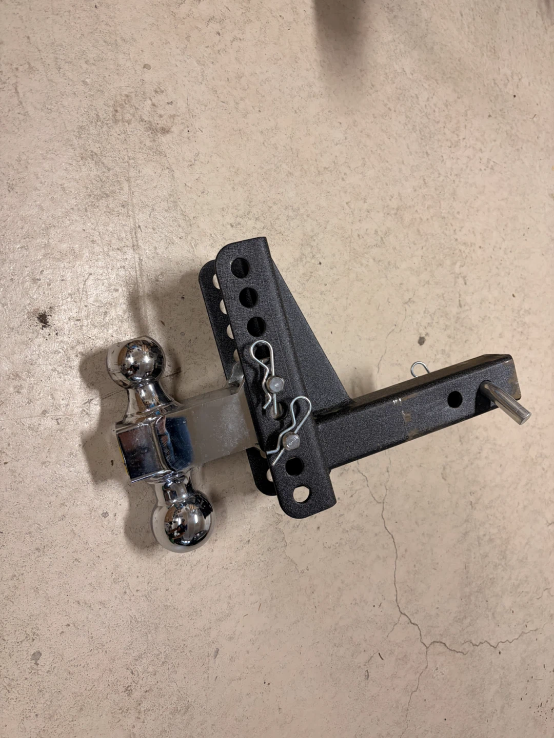 Adjustable Steel Drop Hitch high capacity 14,000