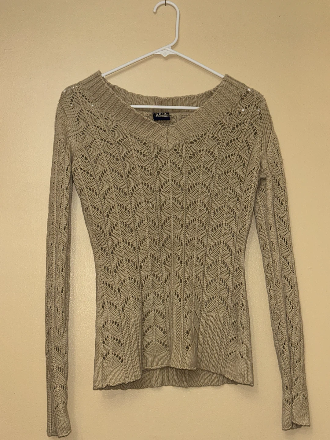 B.U.M. Equipment Vintage Beige Knit Sweater - photo 3