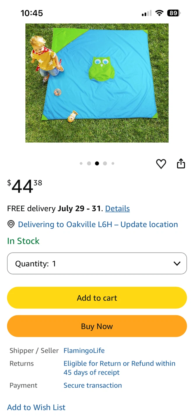 LIKE NEW MUNCHKIN PLAY MAT (SEE LISTING) - photo 3