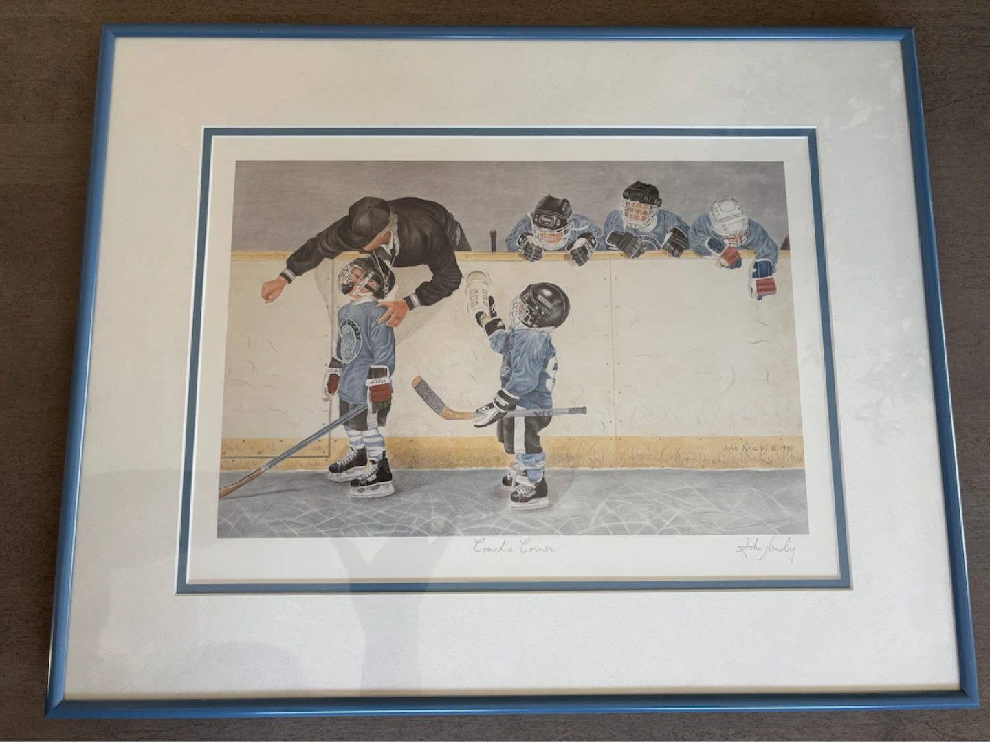 John Newby "Coach's Corner" Open Edition Print