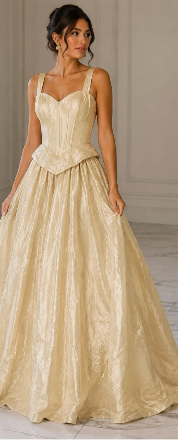 Gold Ballgown