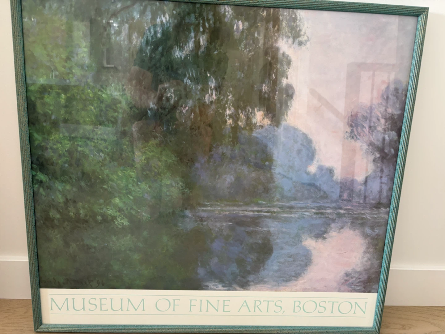 Framed Monet Art Print - Museum of Fine Arts, Boston