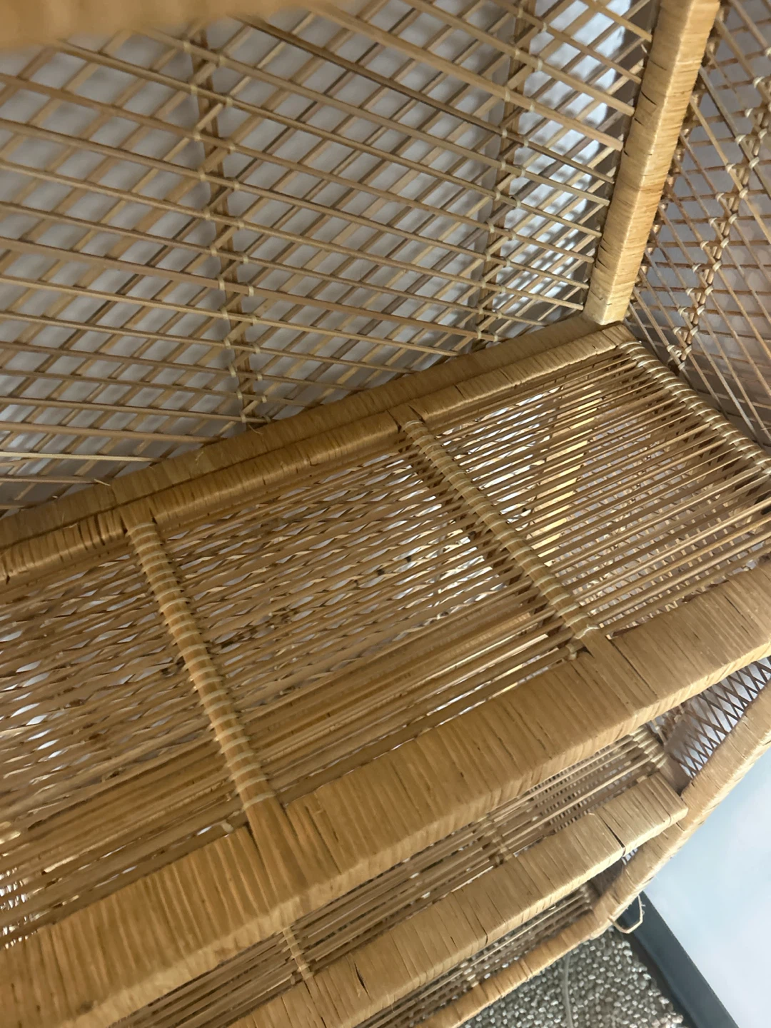 Wicker Shelf Unit - photo 3