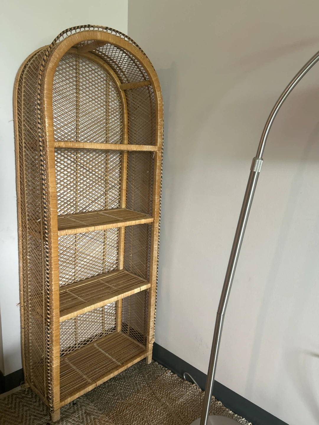 Wicker Shelf Unit
