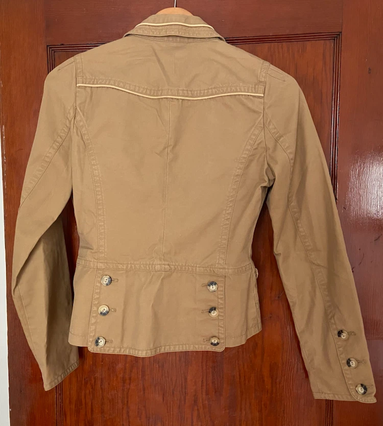 Essentiel Antwerp Tan Blazer Jacket Size 36 - photo 3