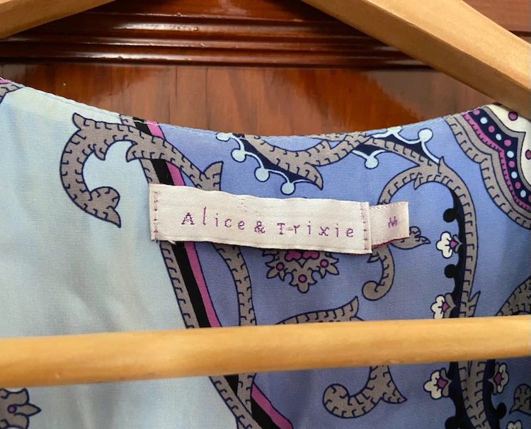 Alice & Trixie Paisley Dress Size M - photo 3