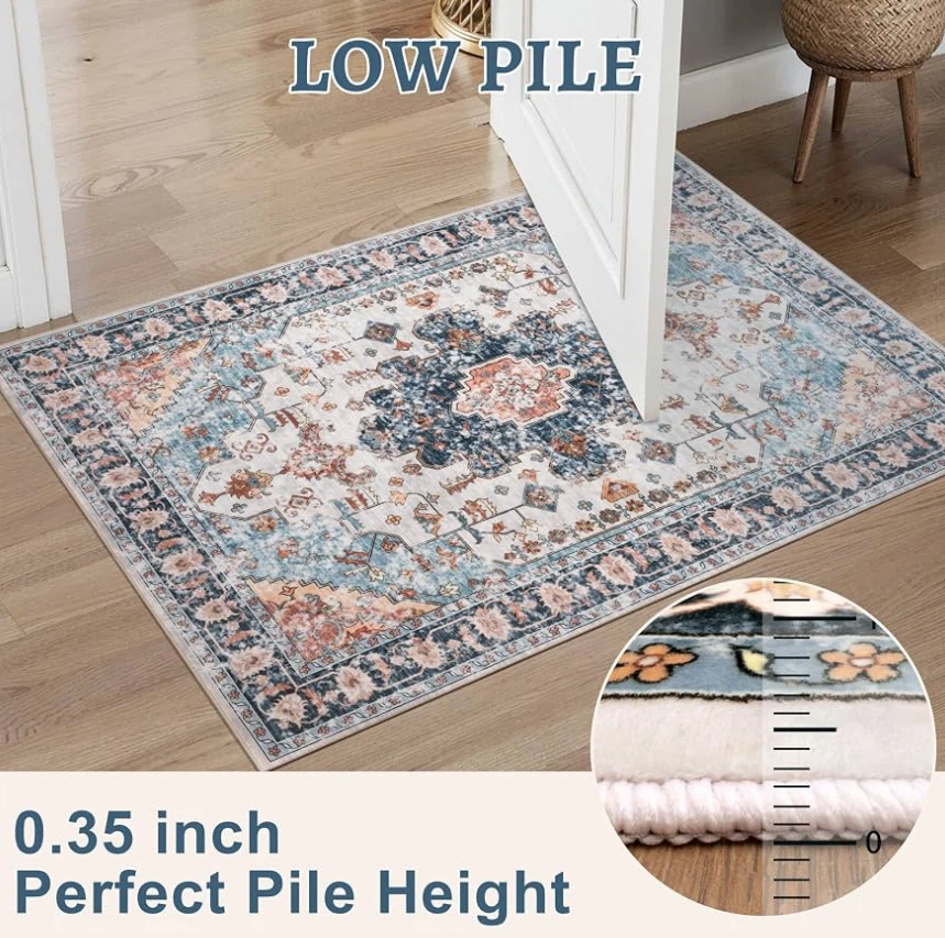 3 x 4 Area Rug with Non-Slip Backing - photo 5