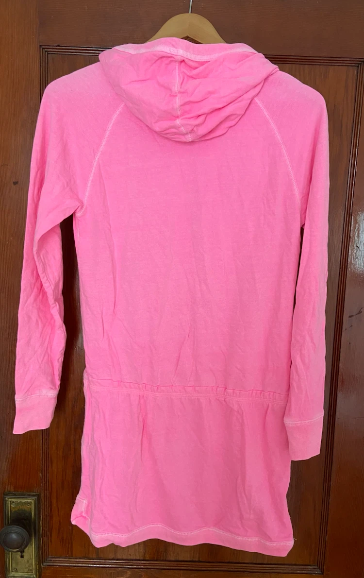 Pink Polo Ralph Lauren Hoodie Dress Size L (12-14) - photo 2