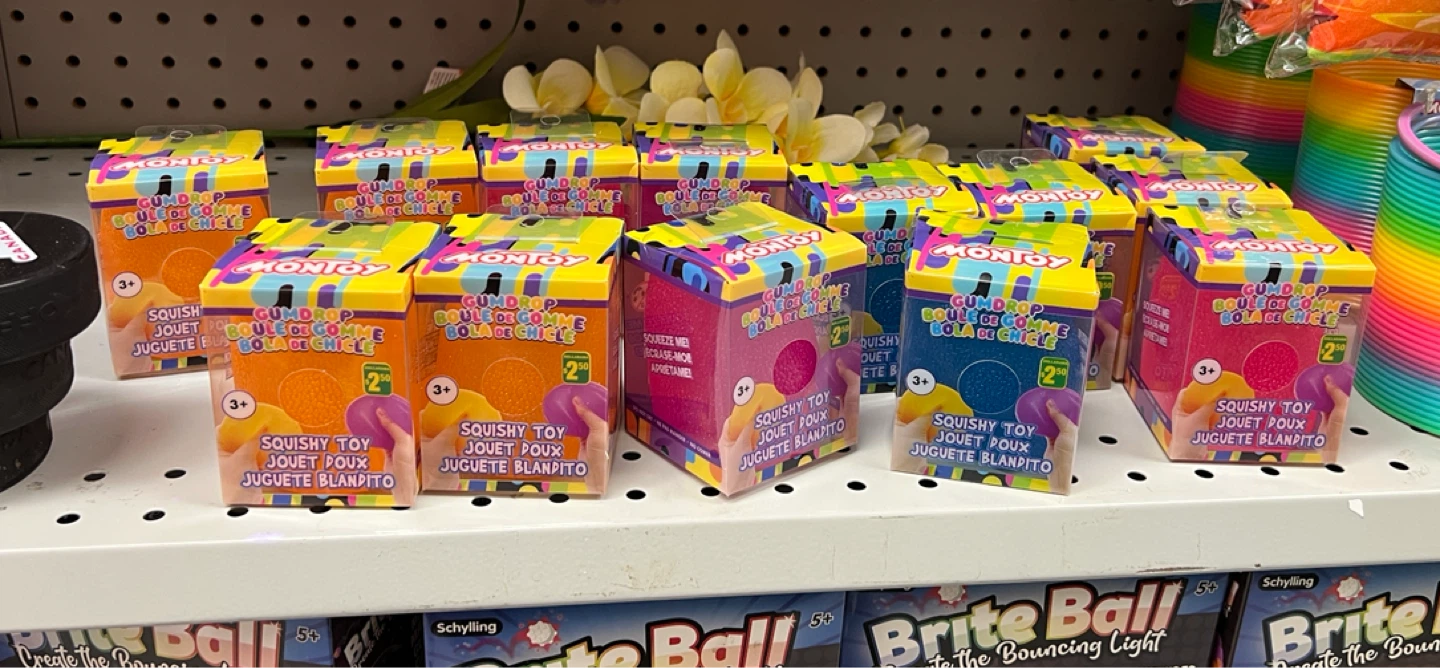 $15/4 boxes MONTOY Squishy Gumdrop