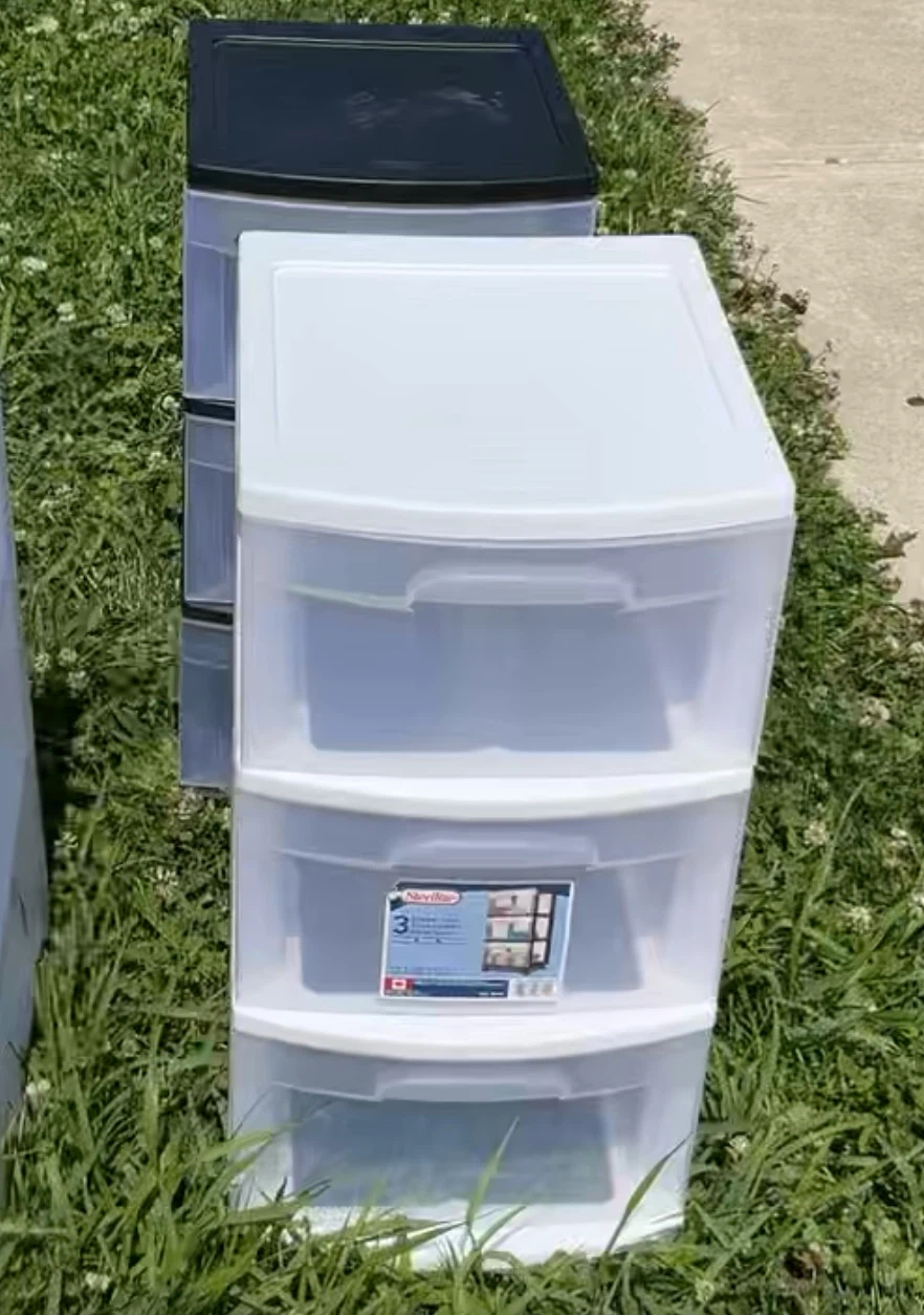 Sterilite 3-Drawer Plastic Storage Unit - photo 2