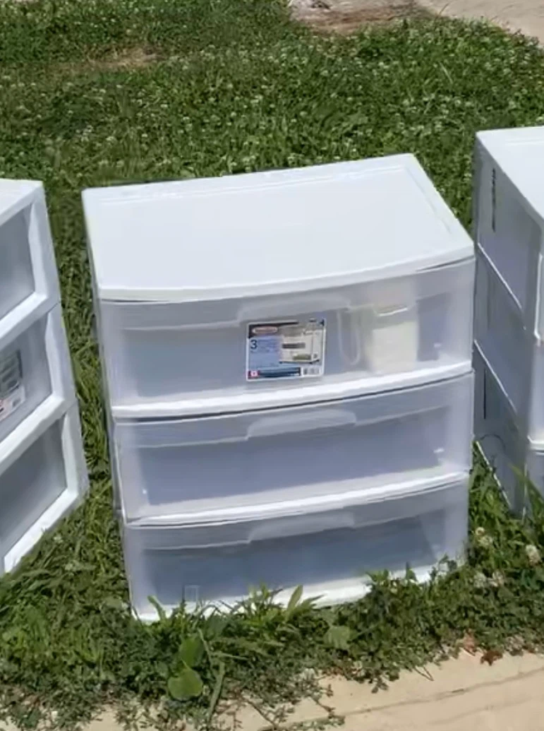Sterilite 3-Drawer Plastic Storage Unit - photo 3