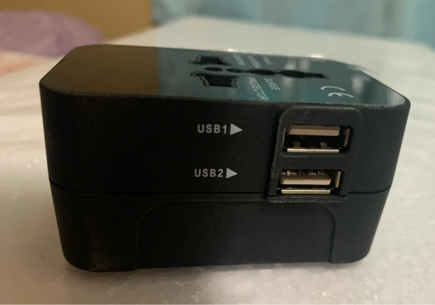 Universal Travel Adapter with 2 USB Ports - photo 4