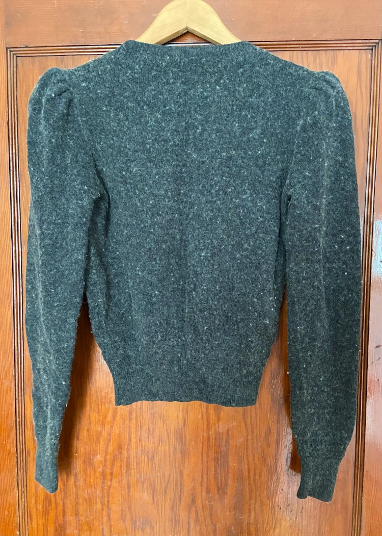 Isabel Marant Grey Wool Cotton Sweater - photo 2