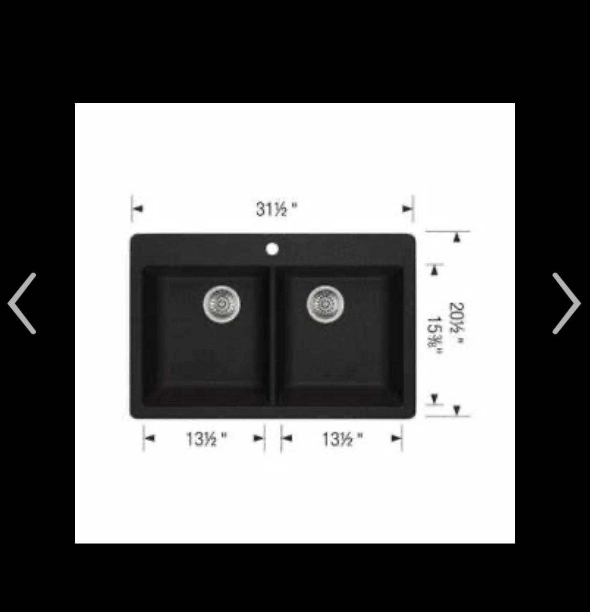 Blanco Horizon 210 Double Bowl Sink - photo 4