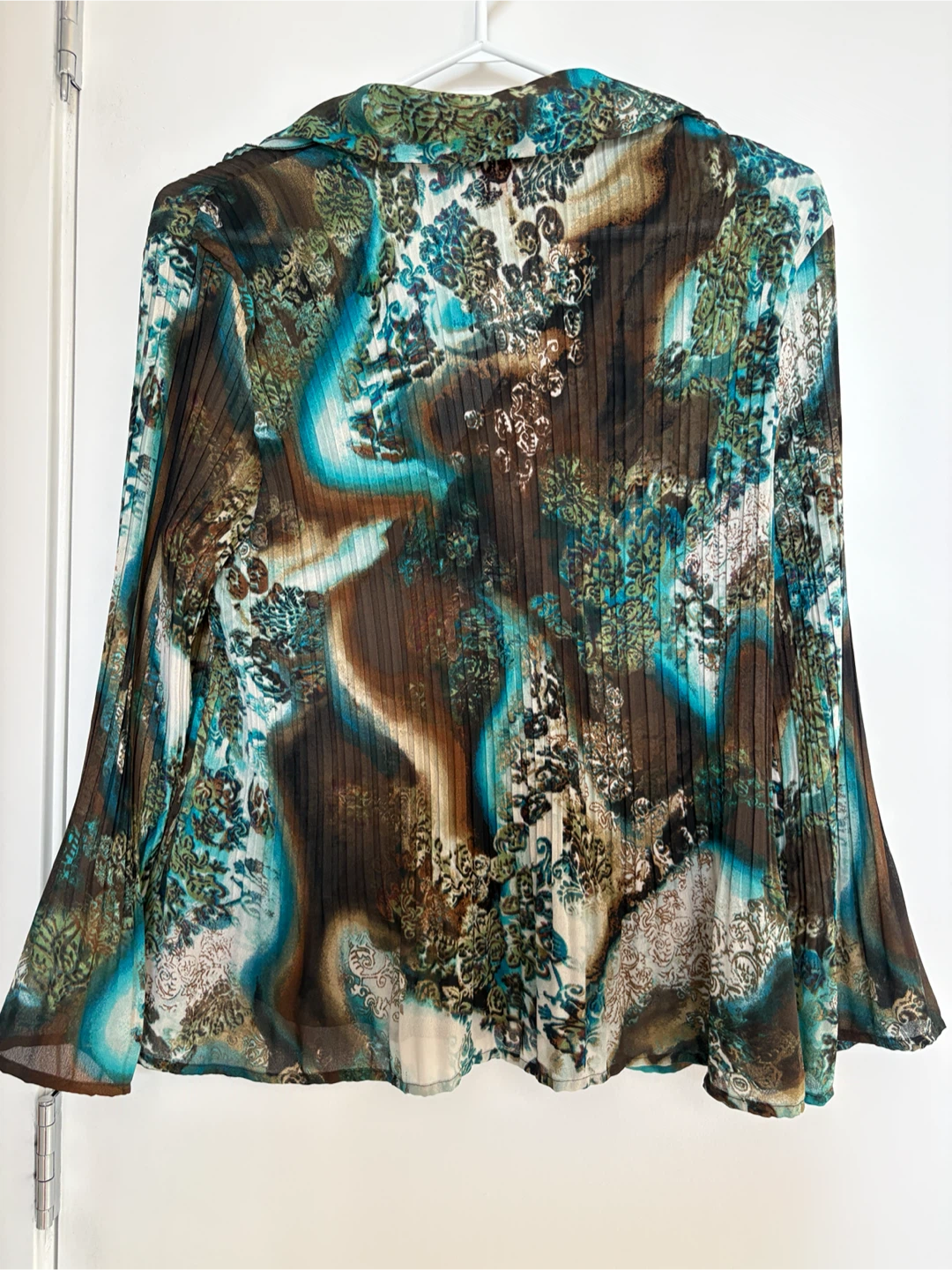 Cute pleated Women's XL Blouse - photo 5