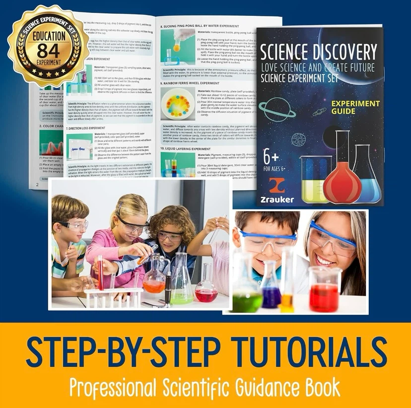 New Science Kit with 84 Experiments - photo 3