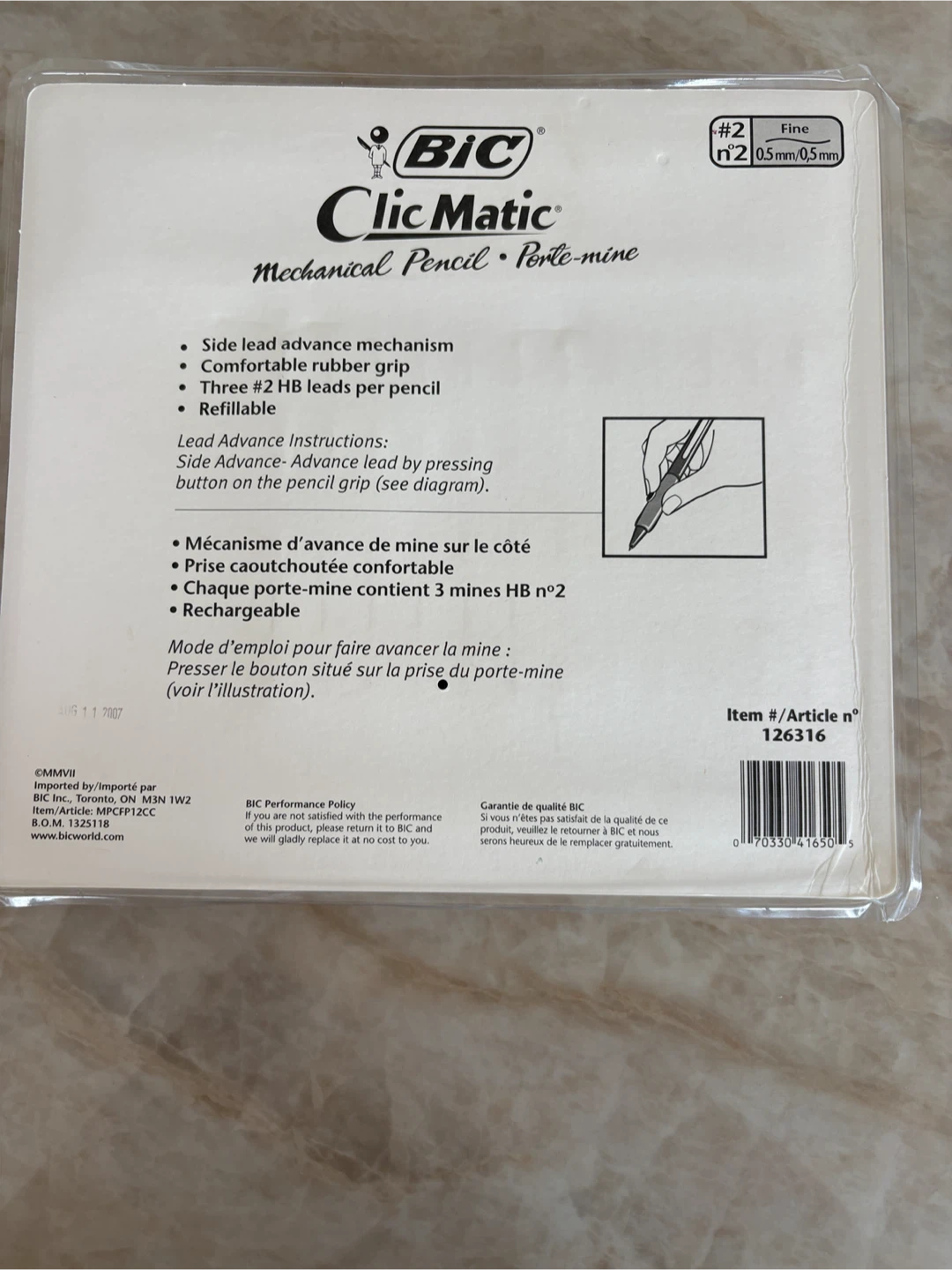 12 BIC Clic-Matique Mechanical Pencils - 12 Pack - photo 2