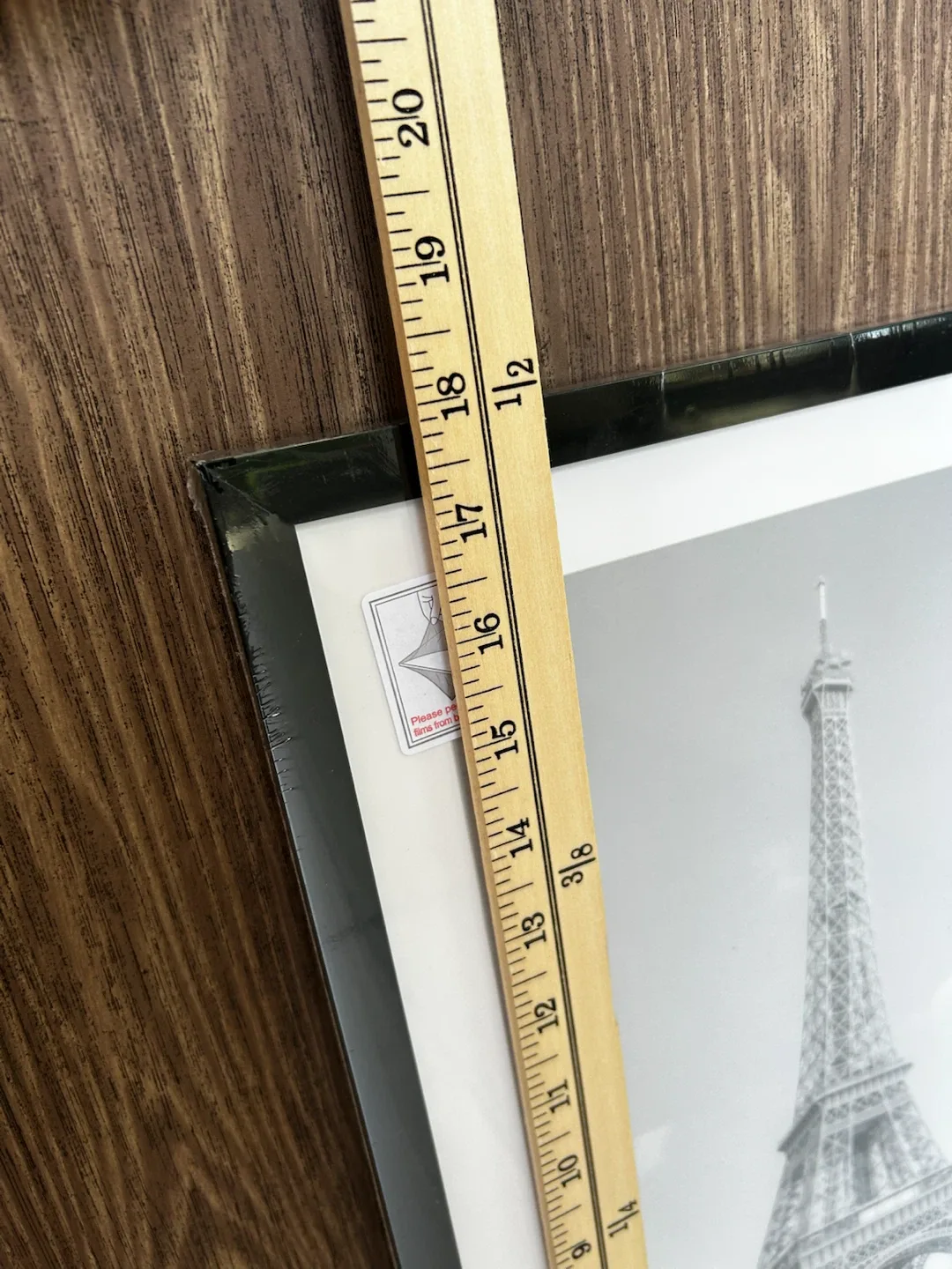 MOVING SALE Framed Eiffel Tower Print in packaging - photo 3