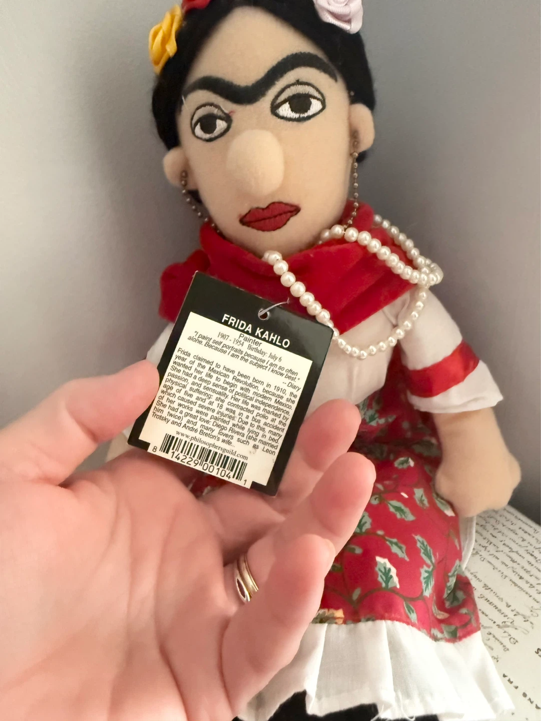 Little Thinkers Frida Kahlo Plush Doll - photo 3