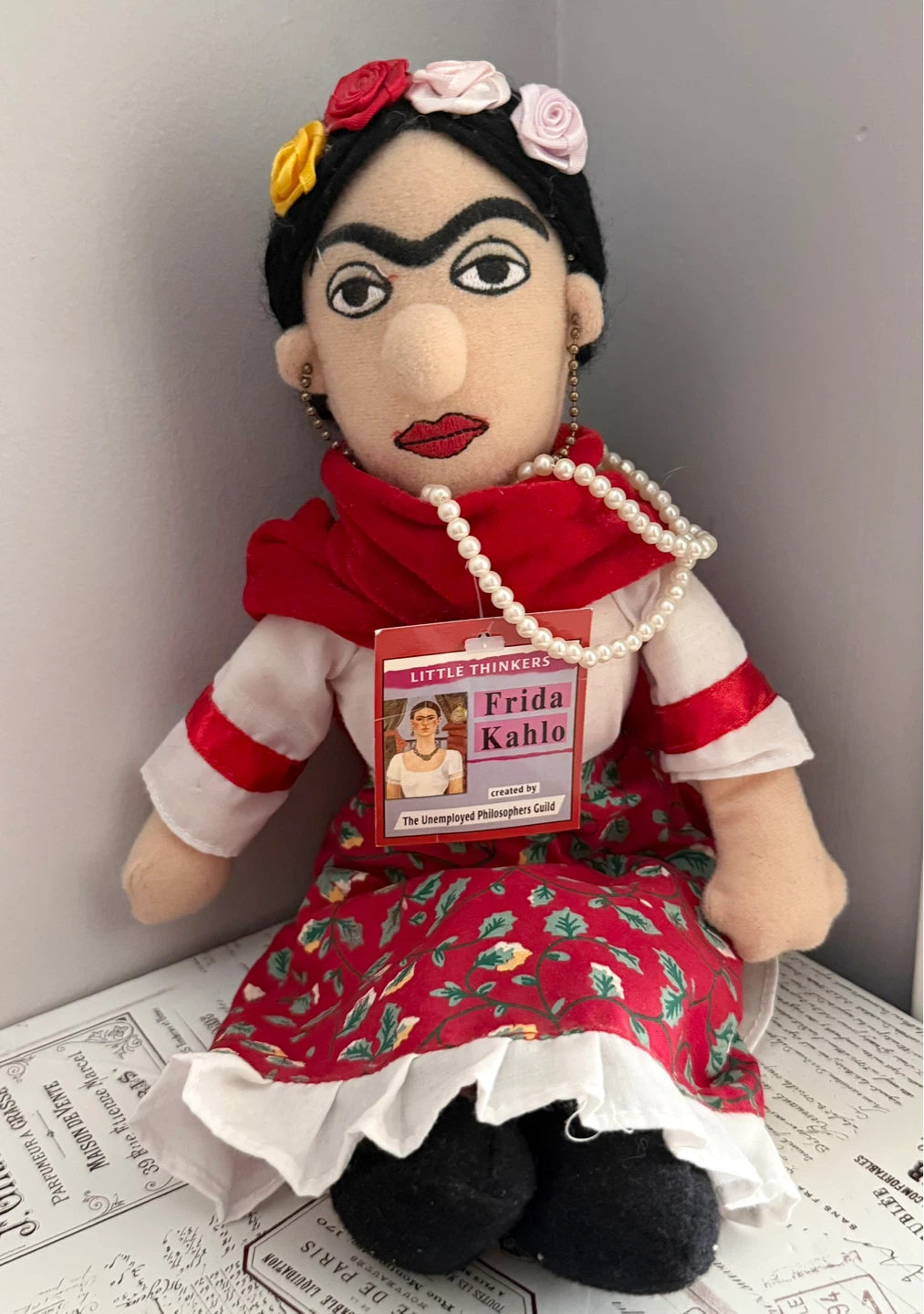 Little Thinkers Frida Kahlo Plush Doll