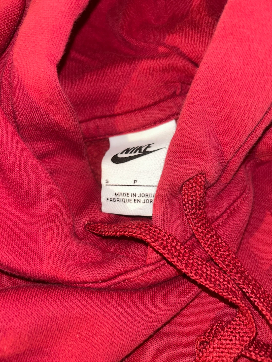 Nike Red Hoodie - Size S - photo 3