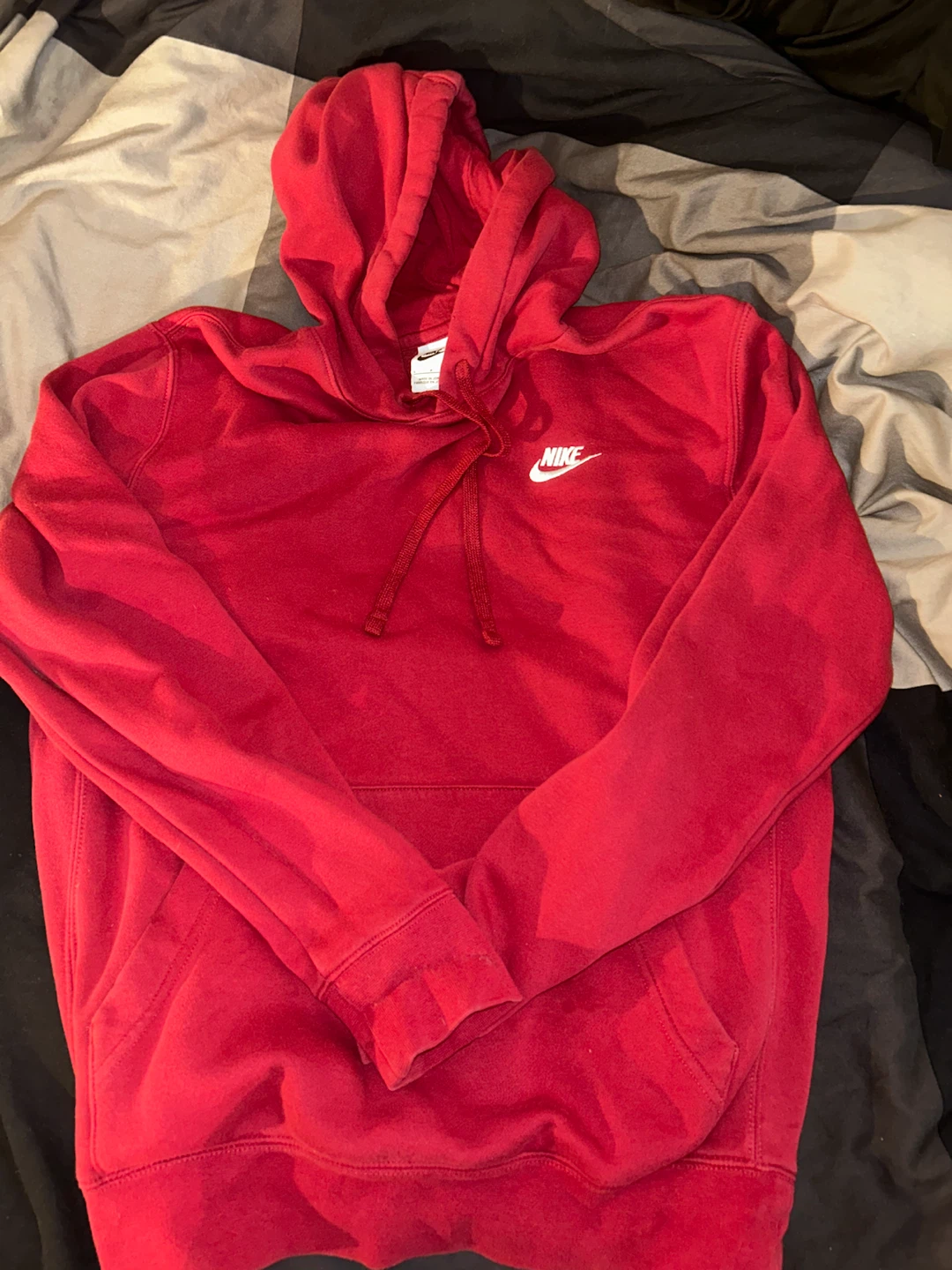 Nike Red Hoodie - Size S