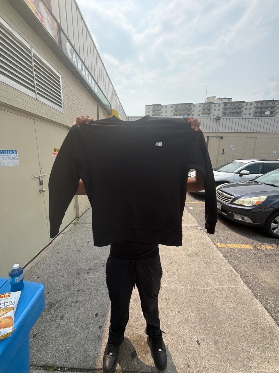 New Balance Black Crewneck Sweatshirt - photo 2
