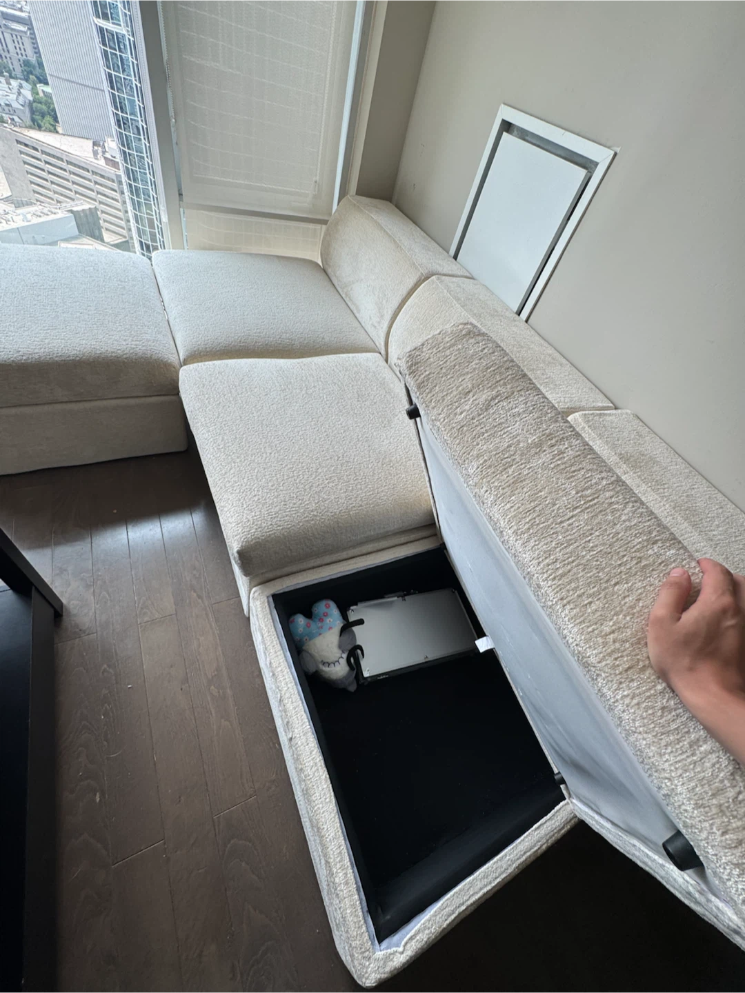 Cozey Sectional Sofa with Storage